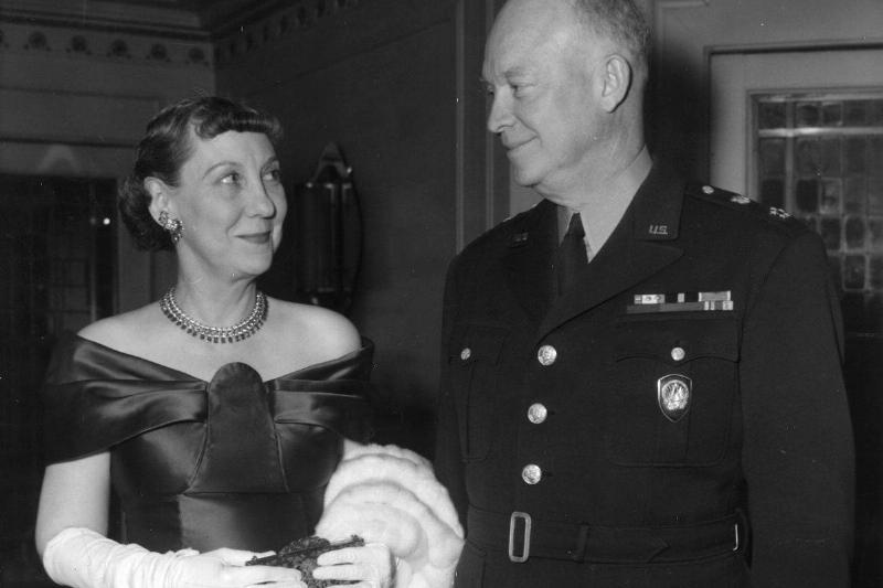 Mamie Eisenhower Ditching Her Signature Color Mamie Eisenhower Ditching Her Signature Color