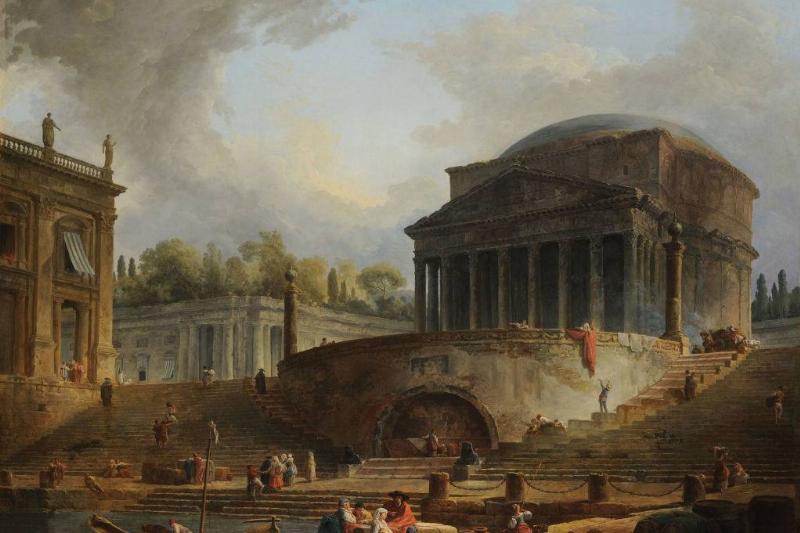 Painting of the Pantheon 
