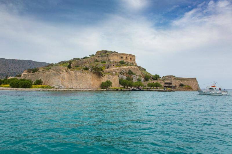 Spinalonga In Crete, Greece Spinalonga In Crete, Greece