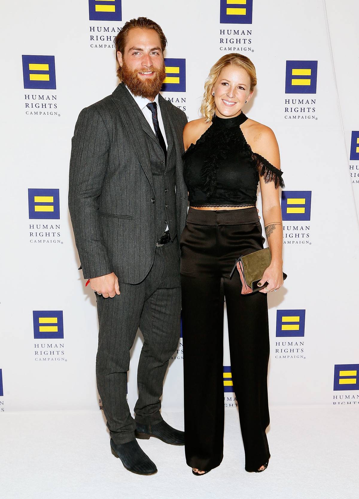 Braden and Brandi attend the 22nd Annual Human Rights Campaign National Dinner.