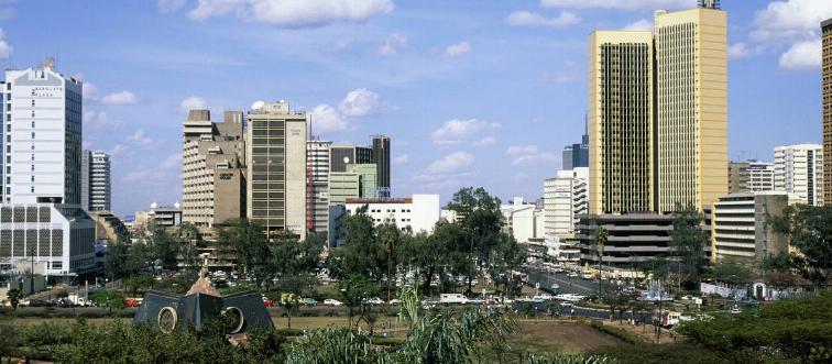 Kenya, Nairobi, Skyline...