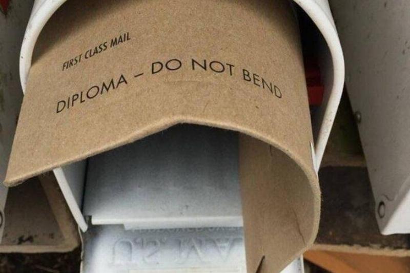mail person mistake