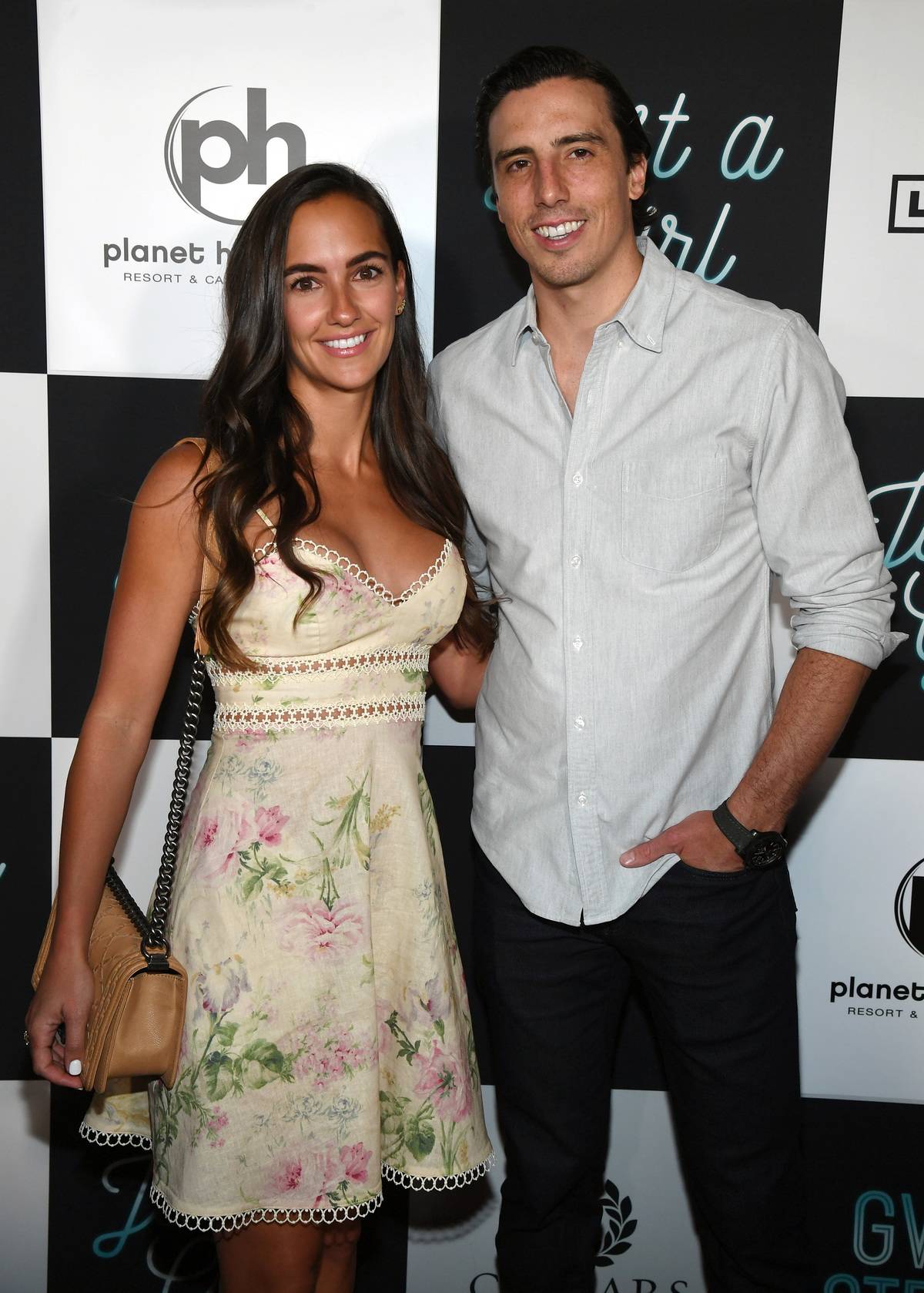 Veronique and Marc-Andre attend a grand opening in Vegas.