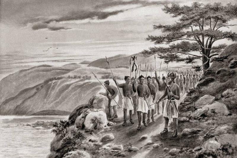 Picture of Akkadian soldiers 