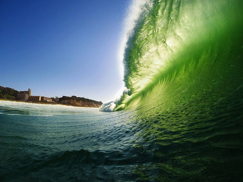Picture of a wave 