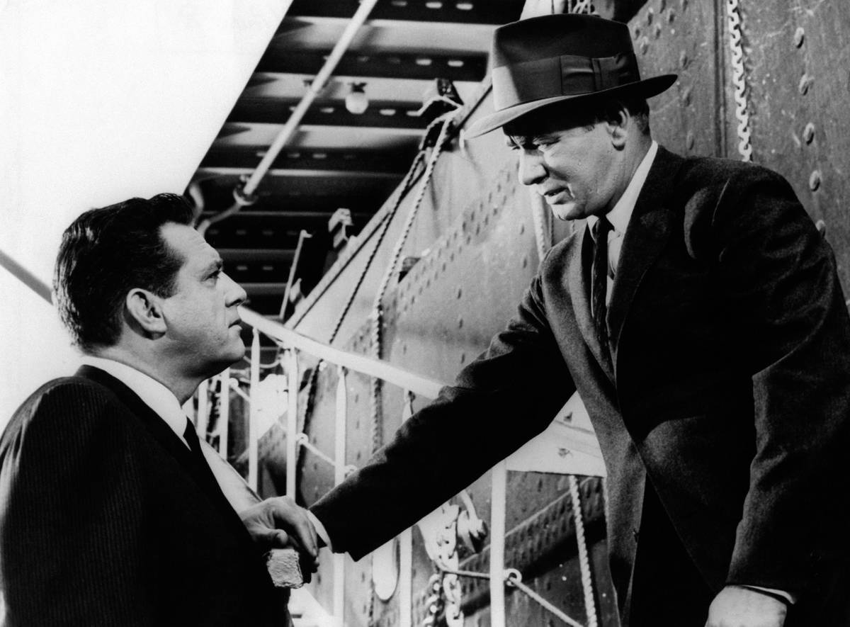 Raymond Burr And Wesley Lau