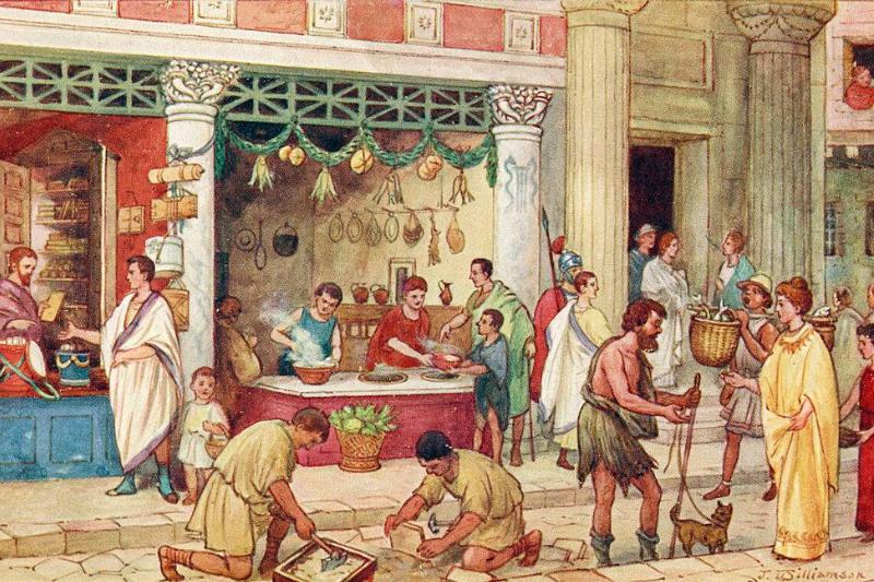 Roman Empire -171194556 Picture of a vendor