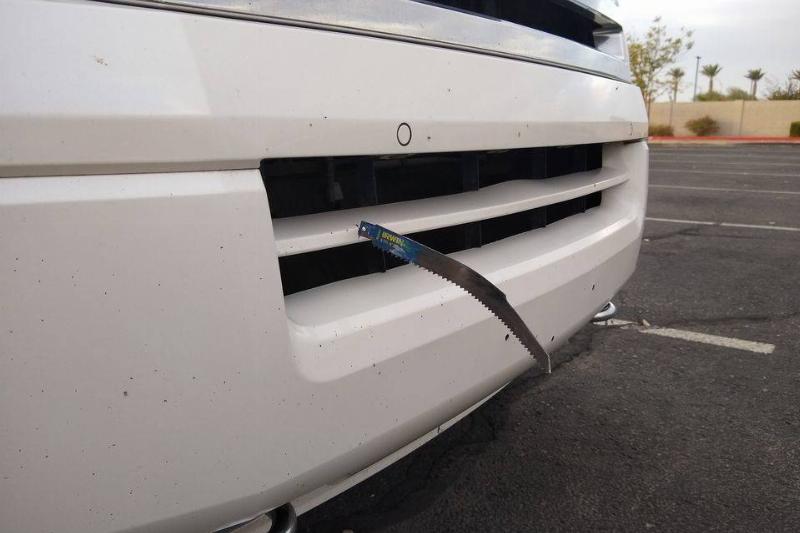 azsheepdog Reddit saw part sticking out of car