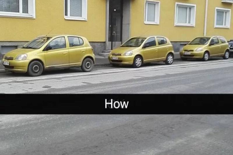 mustard cars mustard cars in front of mustard buildings