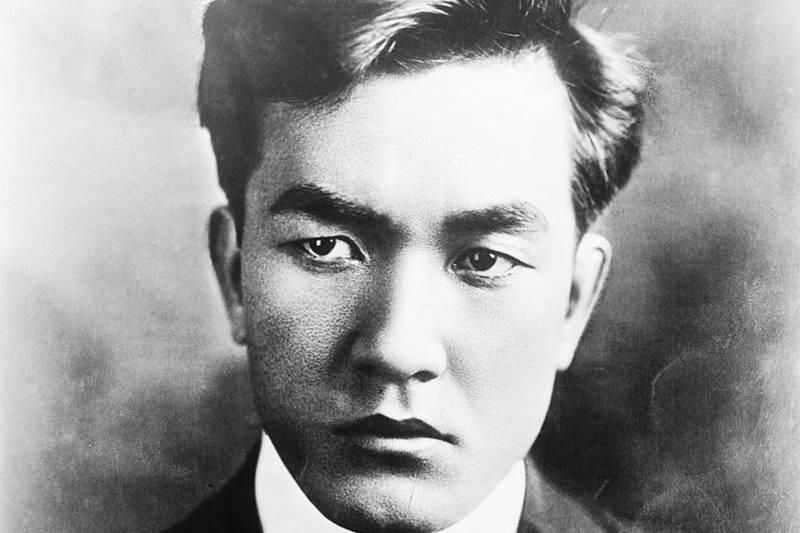 sessue hayakawa in black and white portrait