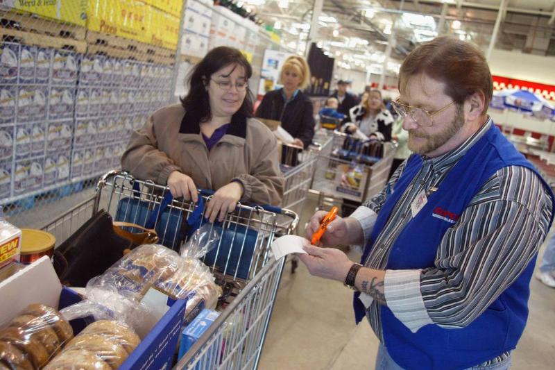 FILE PHOTO Costco Profits Rise In Weak Economy