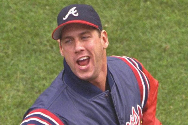 john rocker john rocker of the atlanta braves
