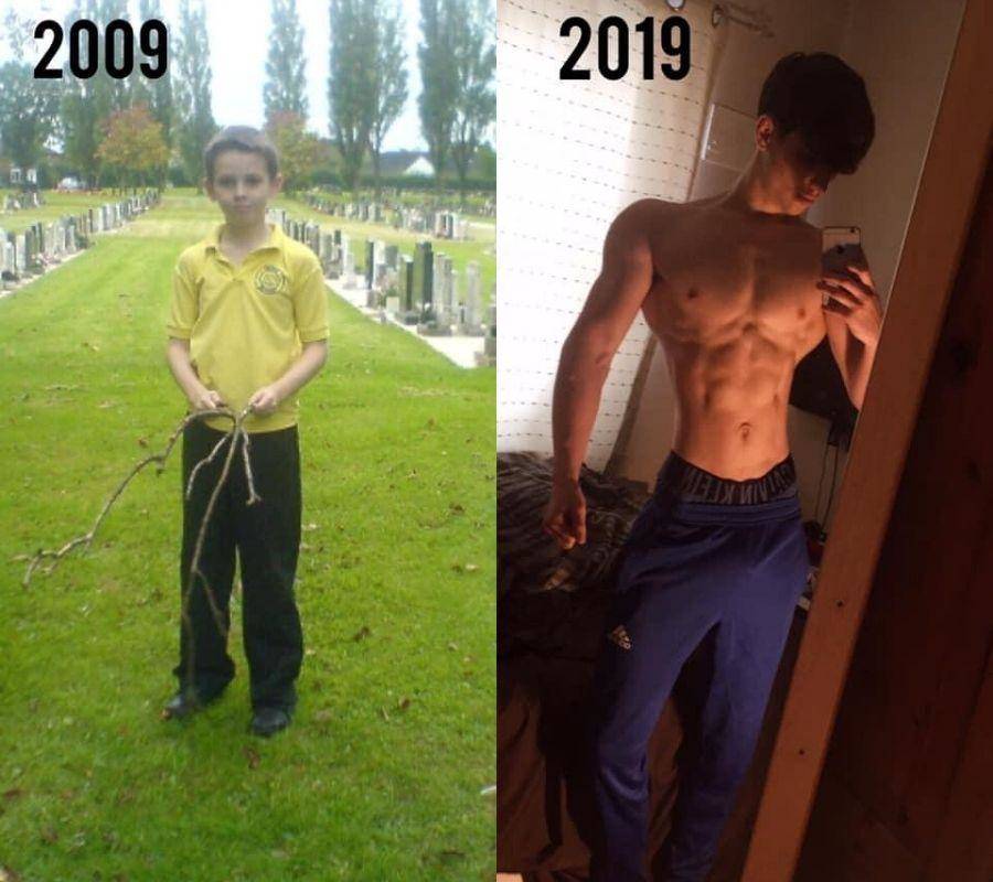 man posts glowup picture that's heavily edited, looks like anime character