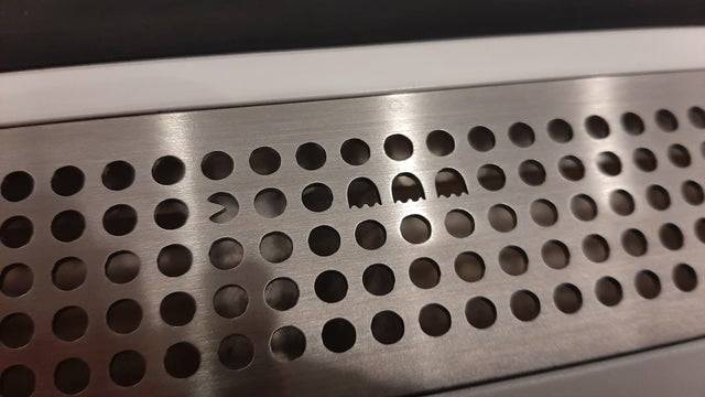 Pac-Man subway Pac-Man subway grate