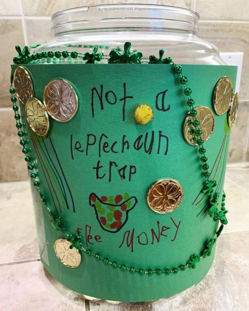 leprechaun trap jar