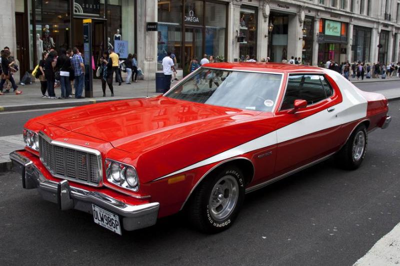UK - London - Ford Gran Torino used in hit American movie and tv show Starsky and Hutch UK - London - Ford Gran Torino used in hit American movie and tv show Starsky and Hutch