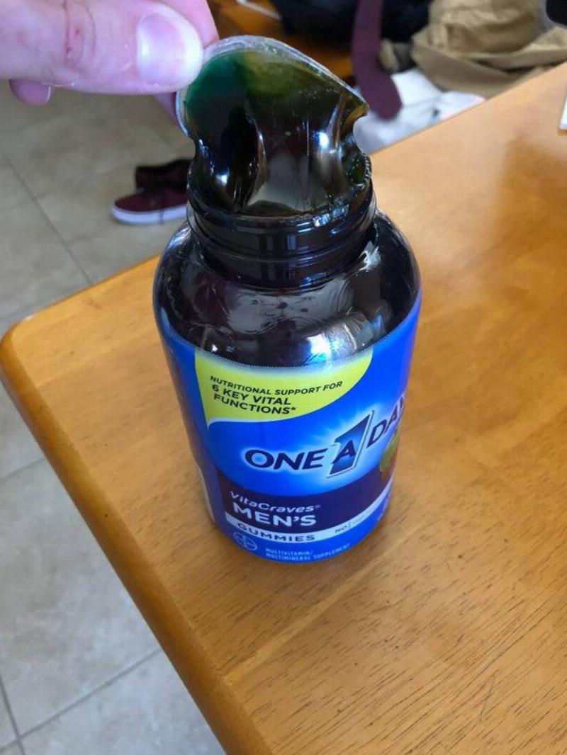 melted vitamins