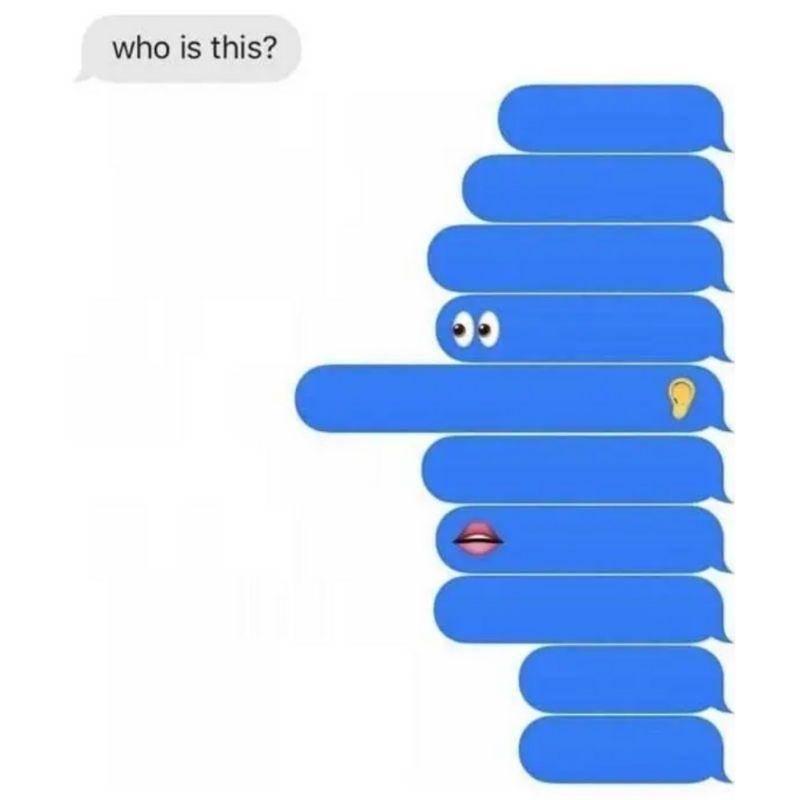 Untitled-design-1-11-11-58-976-85596 when asked who they are, person uses text bubbles and emojis to create a face shape