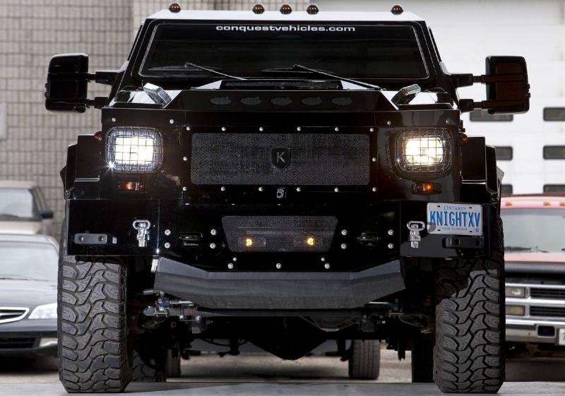 Armored Car Production At Conquest Vehicles Inc.'s Factory