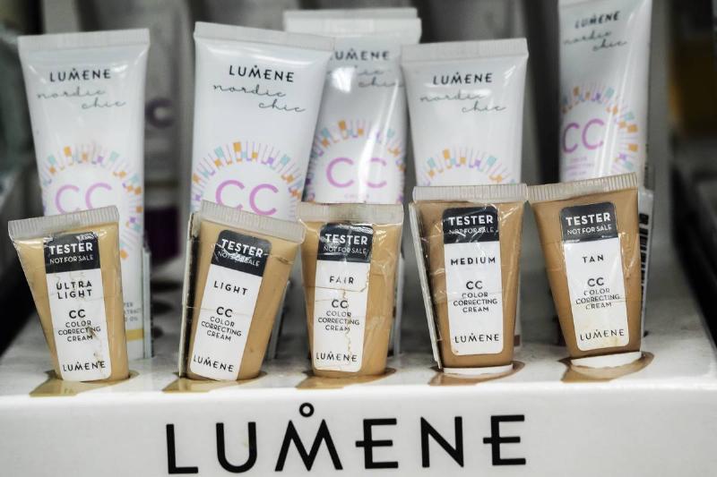 Lumene CC Color Correcting Cream seen at the store...