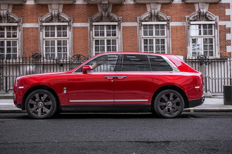 The Rolls Royce Cullinan...