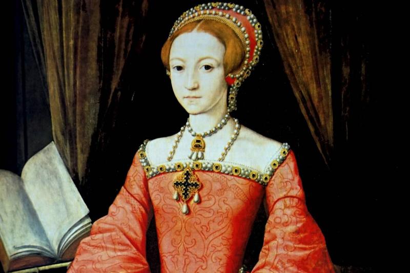 A young Queen Elizabeth I. A young Queen Elizabeth I.