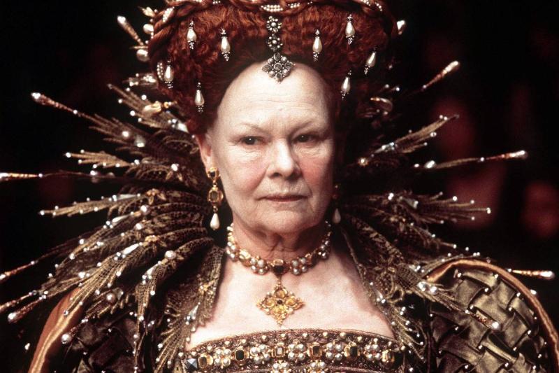 Judy Dench in Elizabeth Judy Dench in Elizabeth