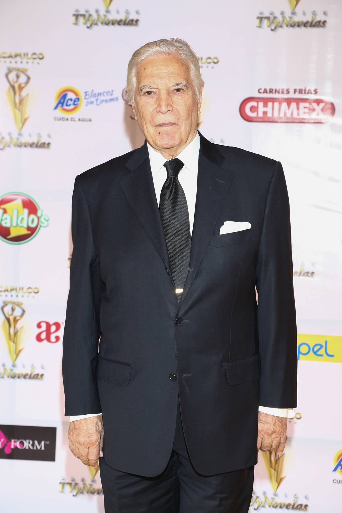 Gustavo Rojo attends the Premios Tv y Novelas 2014 at Televisa Santa Fe on March 23, 2014 in Mexico City, Mexico