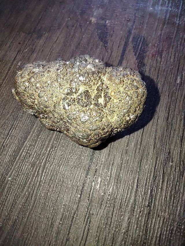 Rock with the word 