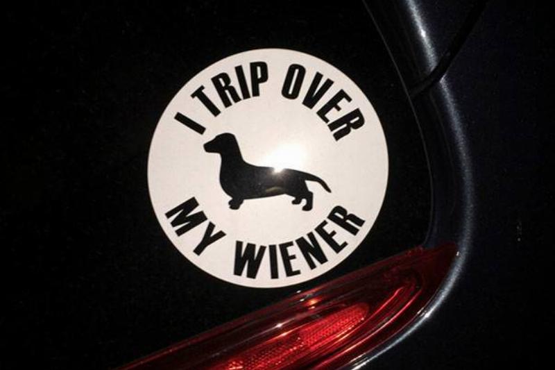 Wiener Sticker