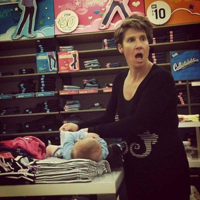 baby changing in store baby changing in store and now shocked