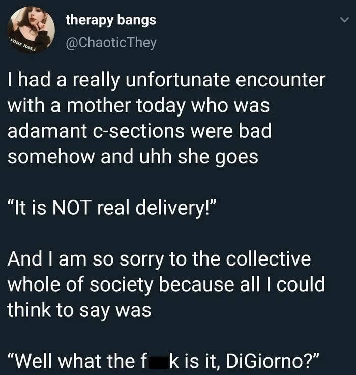 it's not delivery it's not delivery its fake
