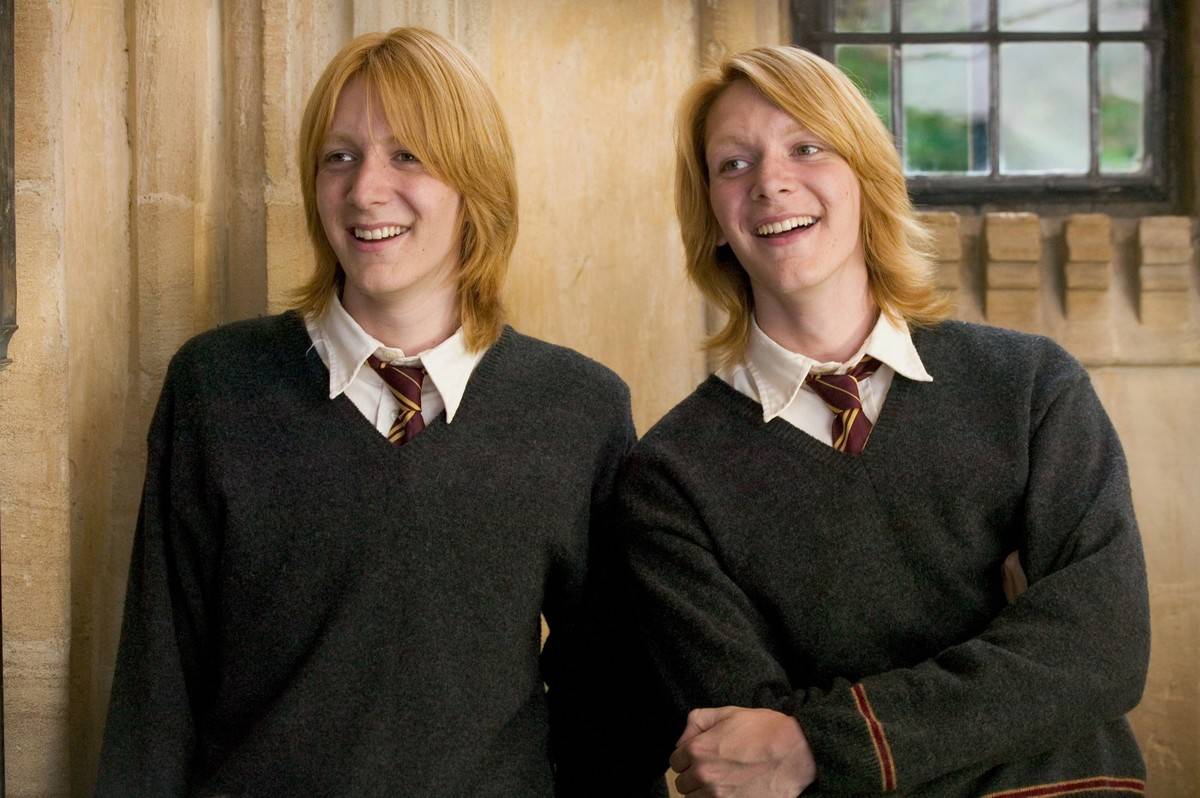 weasley twins from harry potter