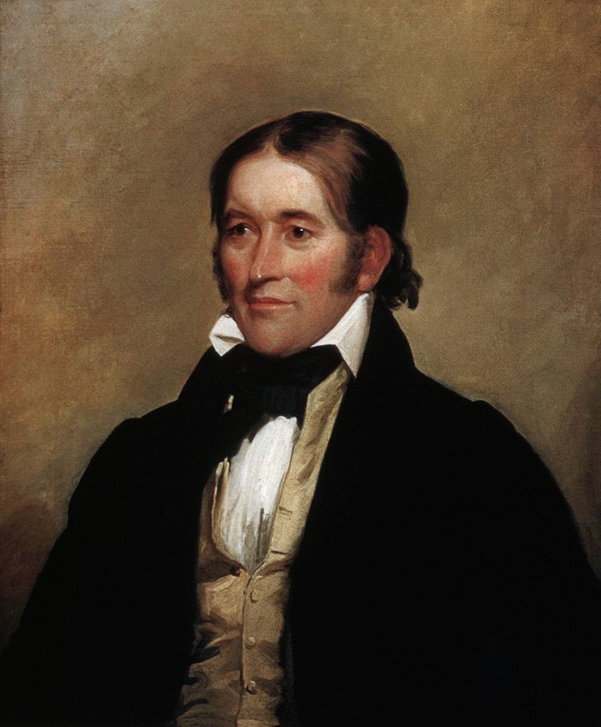 davy crockett painting