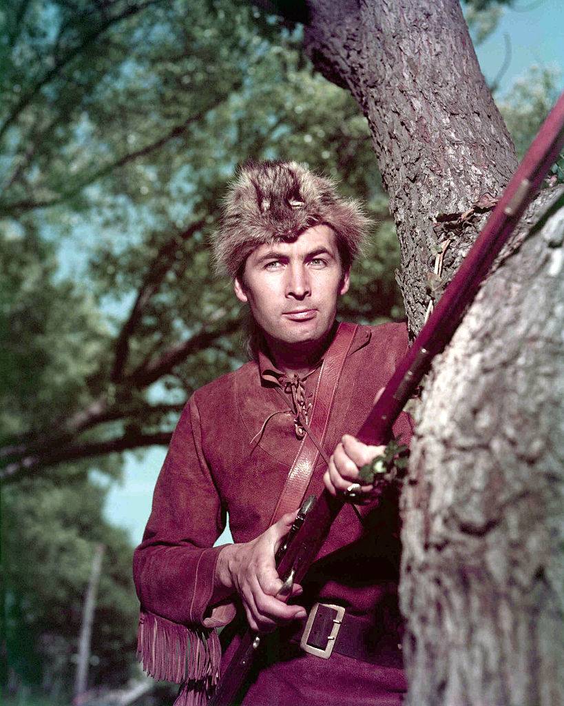 Fess Parker as davy crockett