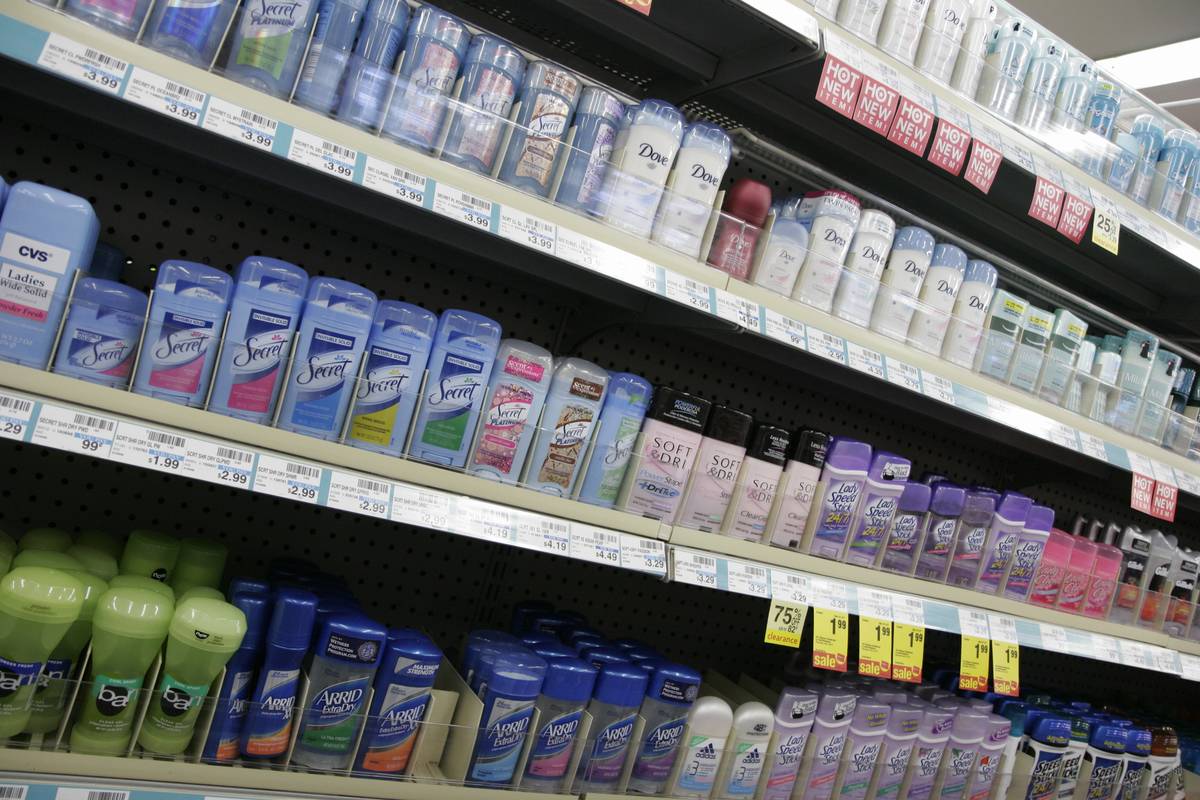 Antiperspirant for sale at CVS Pharmacy