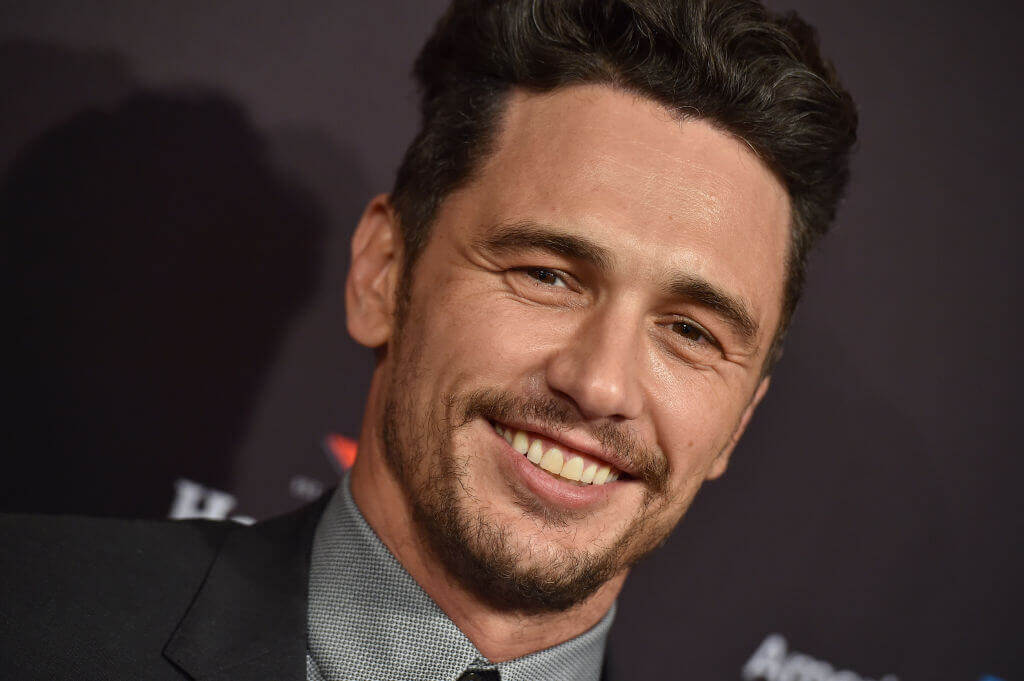 James Franco poses for photographers at event