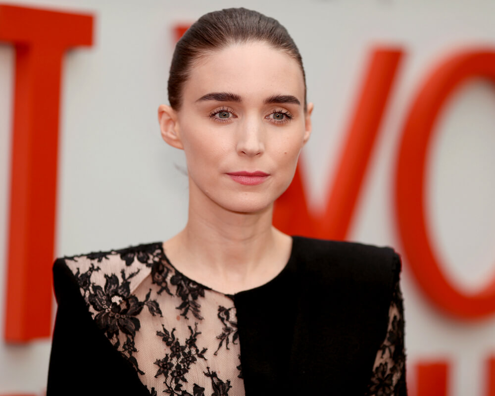 Rooney Mara poses for photographers