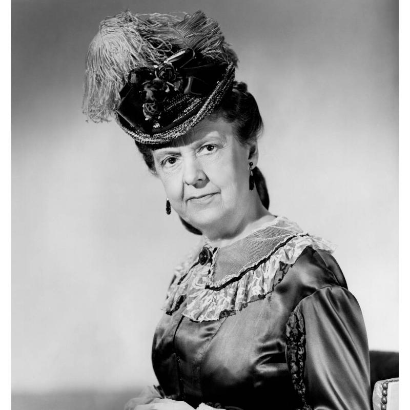 Clara Blandick Actress Clara Blandick (1876-1962) as 'Mrs. Meade' in a publicity shot from the movie ‘So Goes My Love’, 1946, United States.