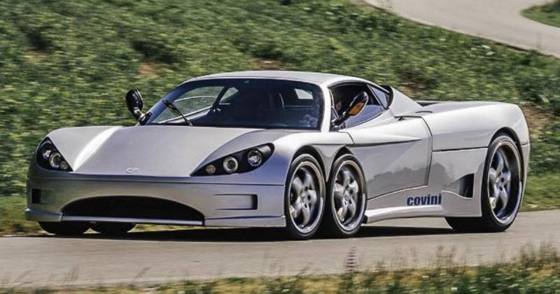 Covini C6W six wheeled car