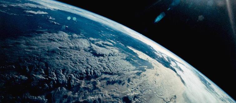 Earth globe satellite image 