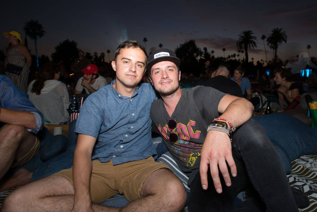 Josh and brother Connor Hutcherson 