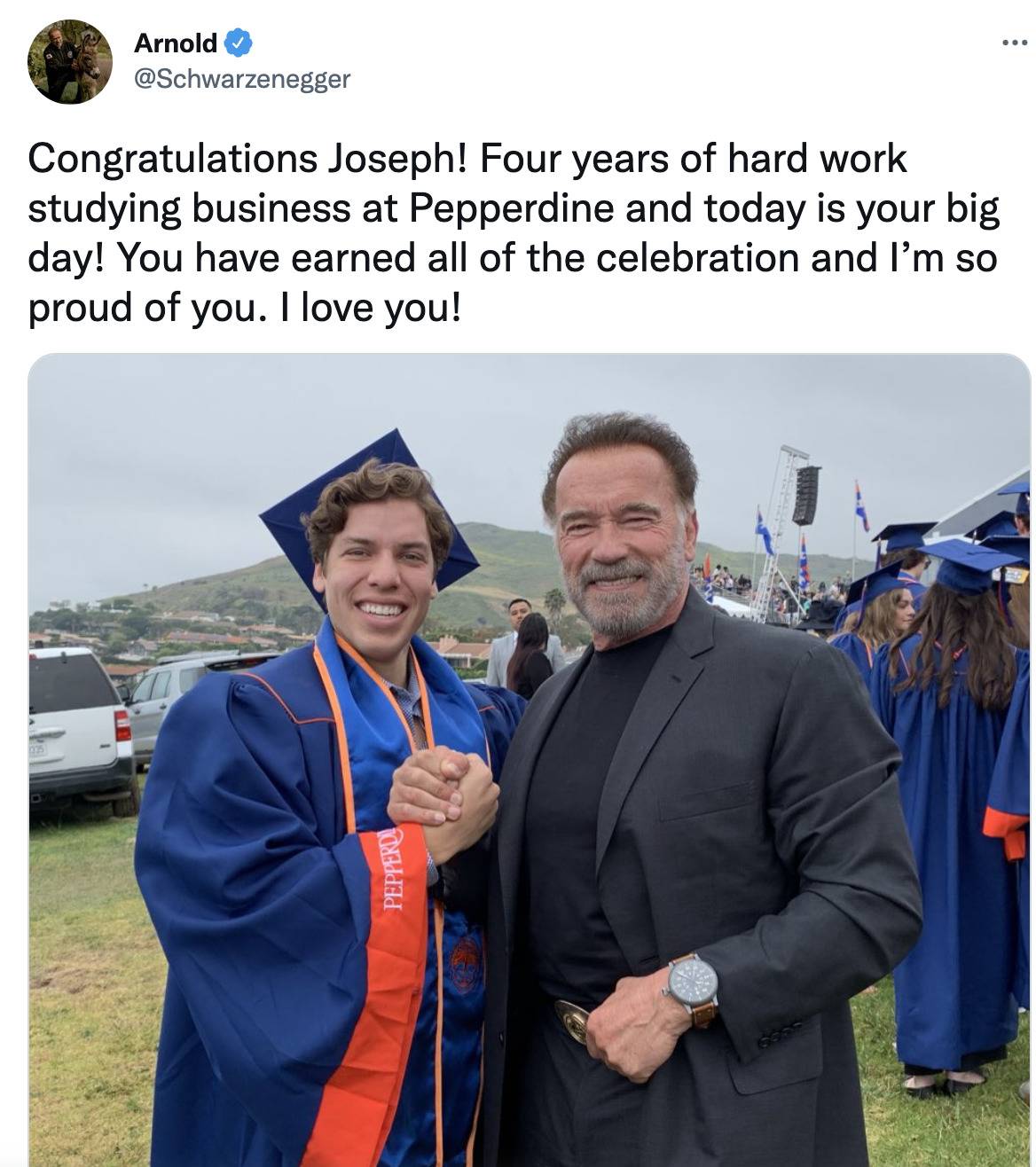 Arnold Schwarzenegger's son Arnold Schwarzenegger's son