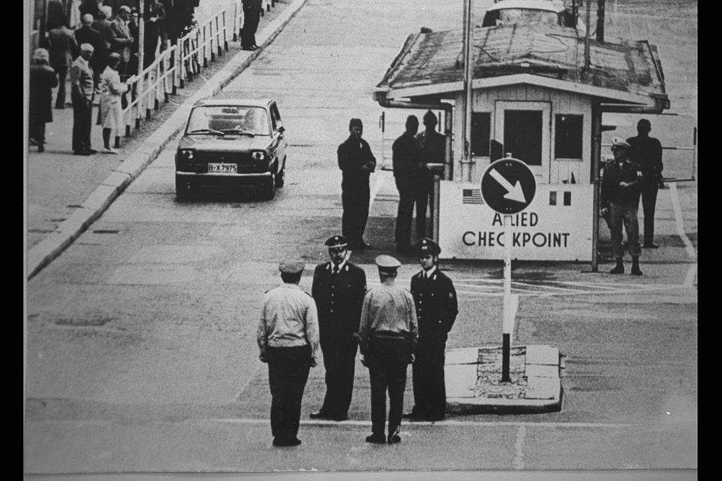 Berlin Wall checkpoint