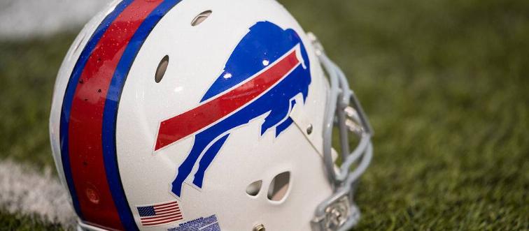 Buffalo Bills helmet showing logo