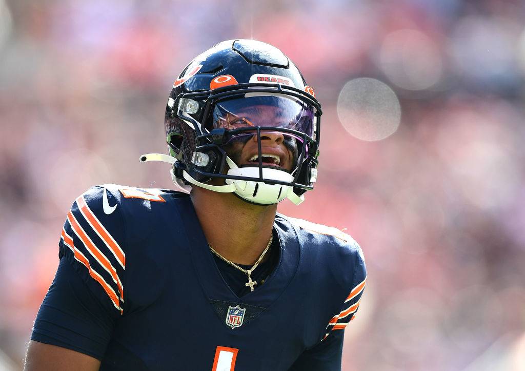 Chicago Bears QB Justin Fields Chicago Bears QB Justin Fields