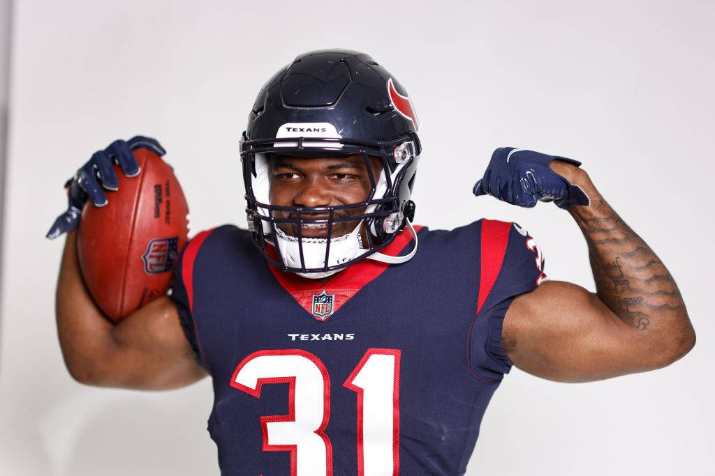 Texans RB Dameon Pierce Texans RB Dameon Pierce