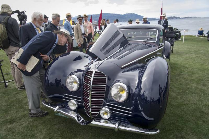 Inside The Pebble Beach Concours d'Elegance Classic Car Show And Auction
