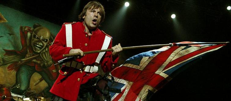 Bruce Dickinson of Iron Maiden