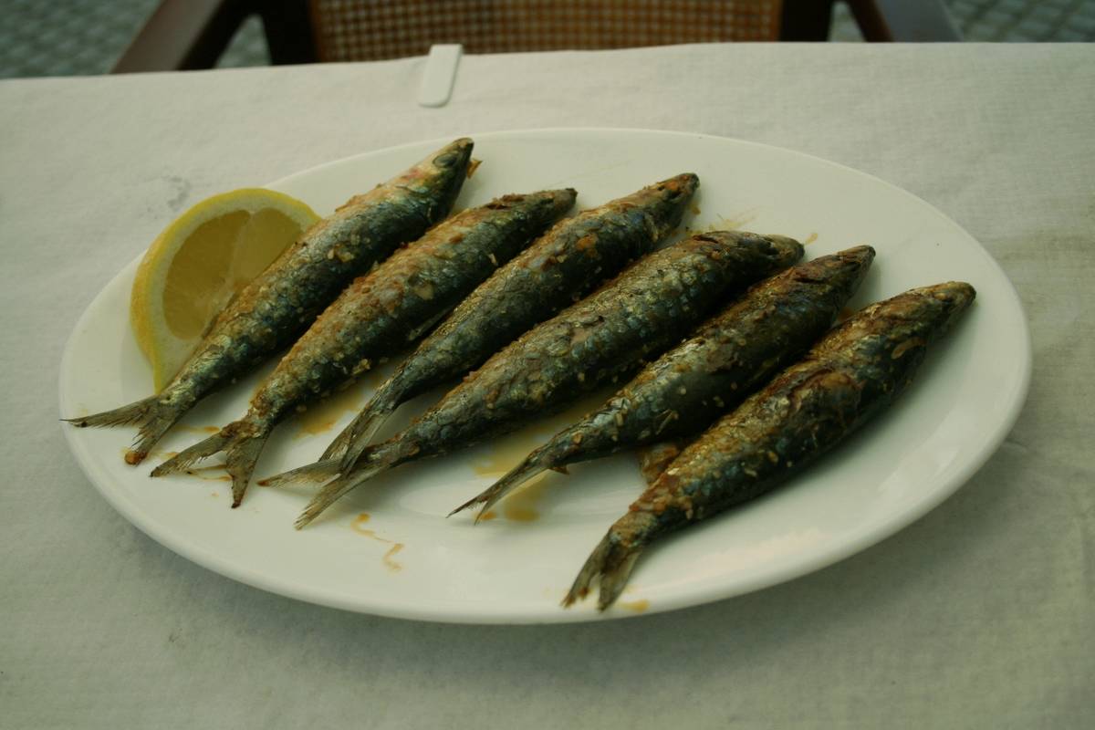 sardinas a la plancha